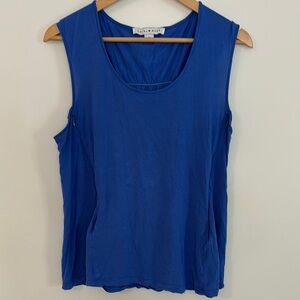 Blue Maternity/NursingTank Top